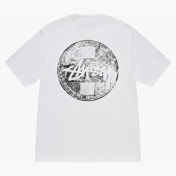 Stussy Dot Stamp Tee White