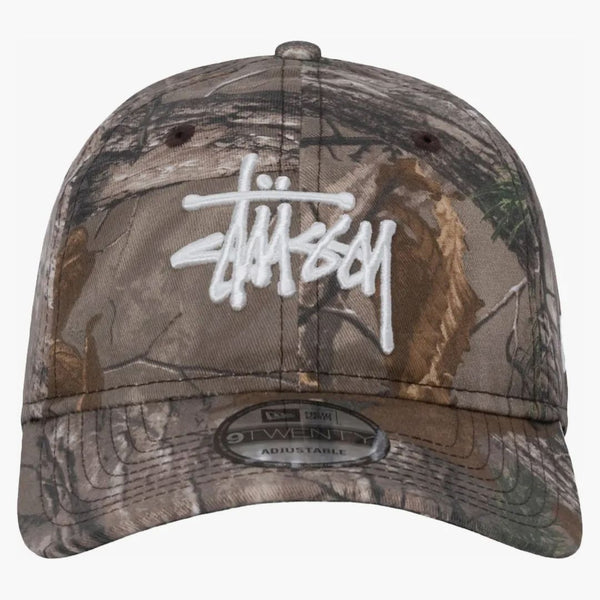 Stussy New Era 9twenty Basic Strapback Real Tree Edge