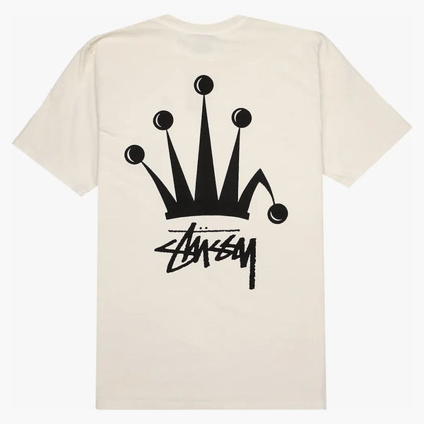 Stussy Regal Crown Pigment Dyed T-Shirt Natural