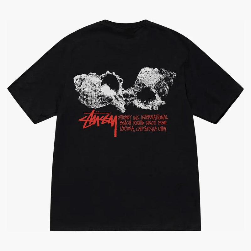 Stussy Shells Tee Black