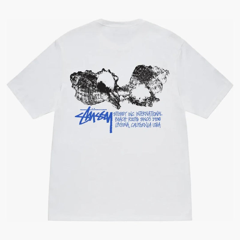 Stussy Shells Tee White