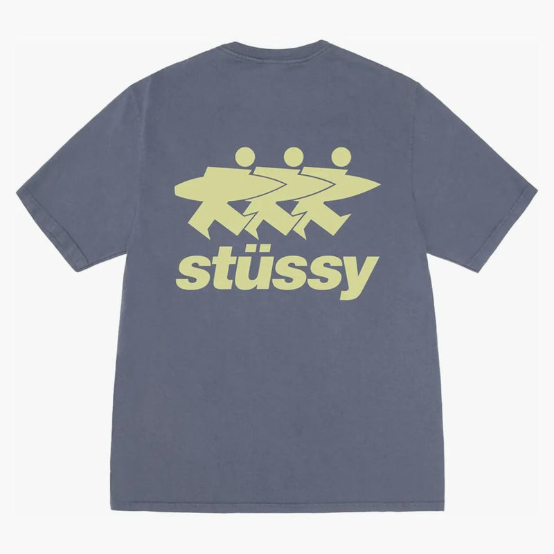 Stussy Surfwalk Pigment Dyed Tee Indigo