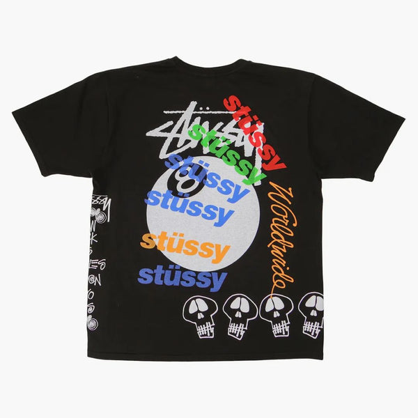 Stussy Test Strike Pigment Dyed Tee Black