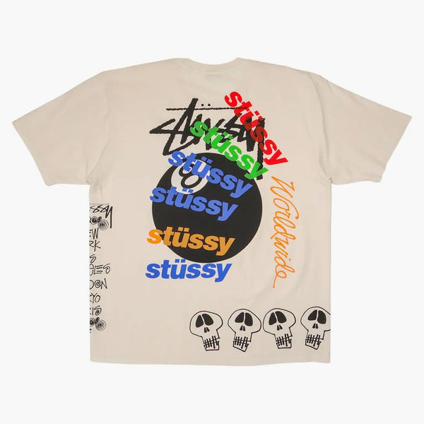 Stussy Test Strike Pigment Dyed Tee Natural