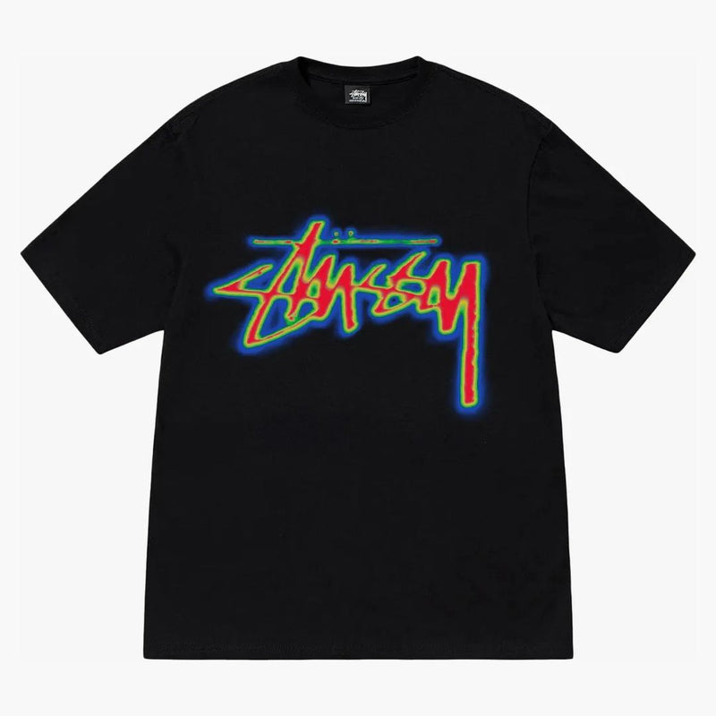 Stussy Thermal Stock Tee Black