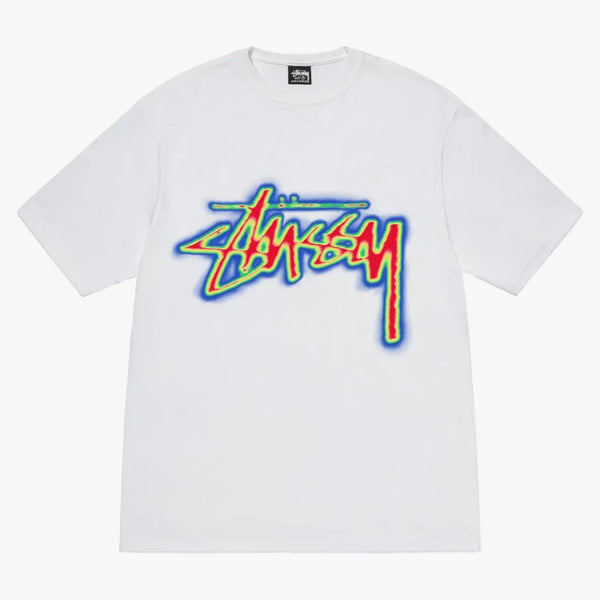 Stussy Thermal Stock Tee White