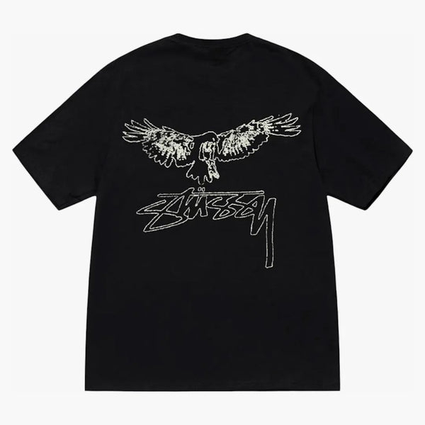 Stussy Wingspan Tee Black