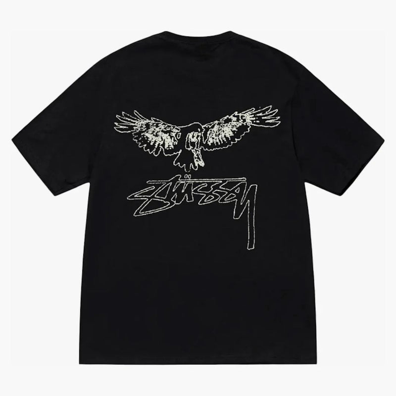 Stussy Wingspan Tee Black