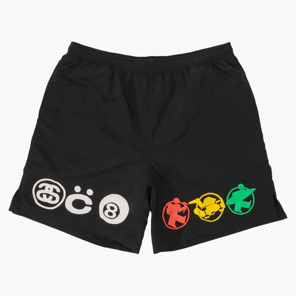 Stussy X Cpfm Icon Water Shorts Black