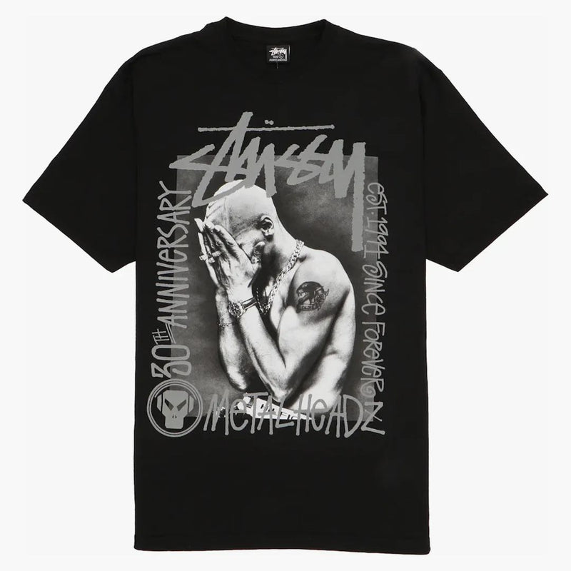 Stussy X Goldie Metalheadz 30 Tee Black