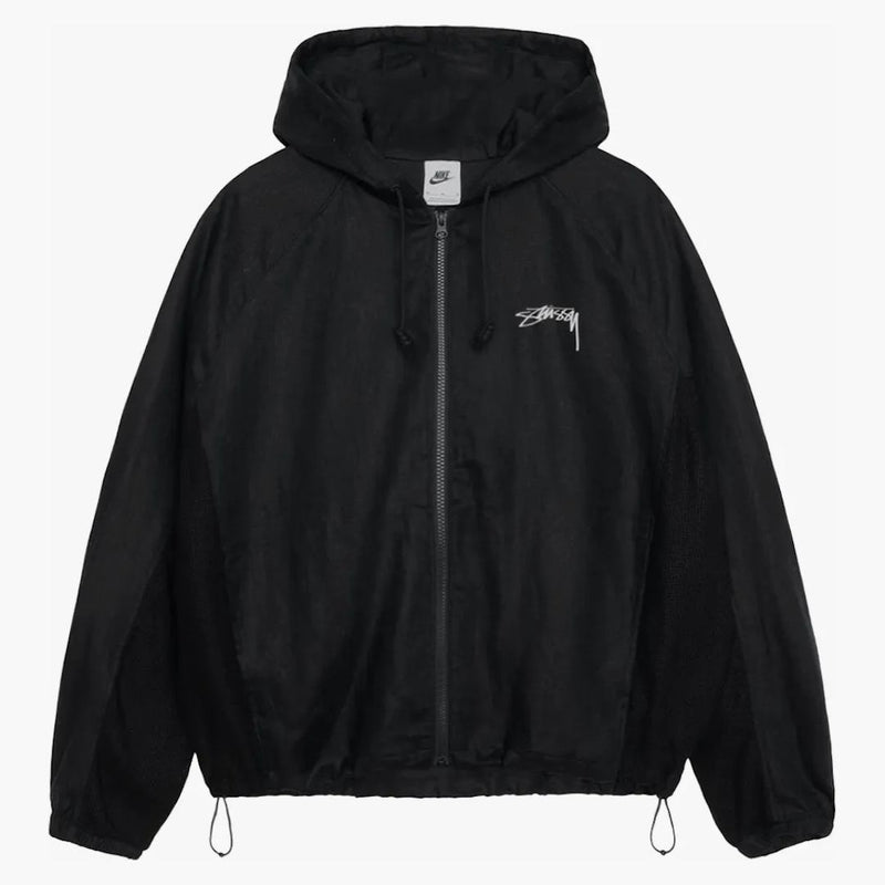 Stussy X Nike Linen Shell Jacket Black