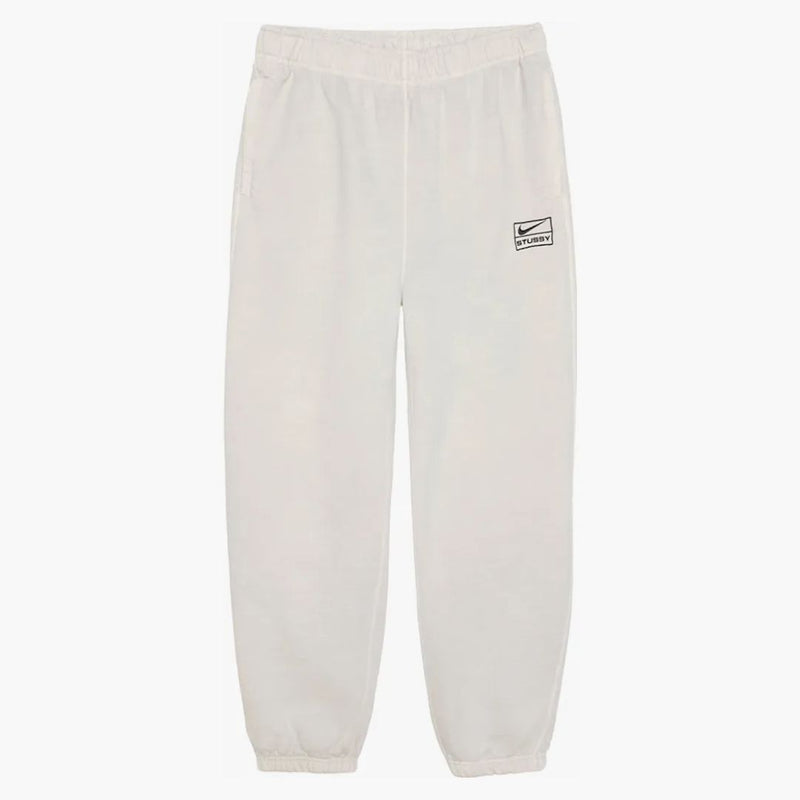 Stussy X Nike Pigment Dyed Fleece Pant Light Bone