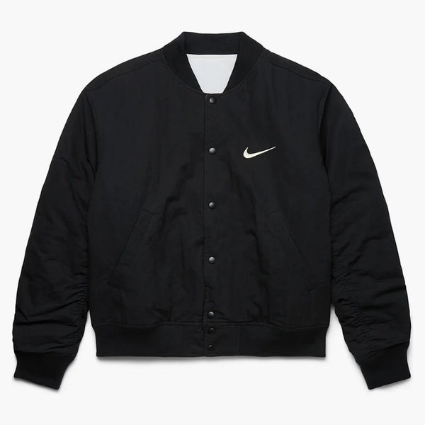 Stussy X Nike Reversible Varsity Jacket Black/sail