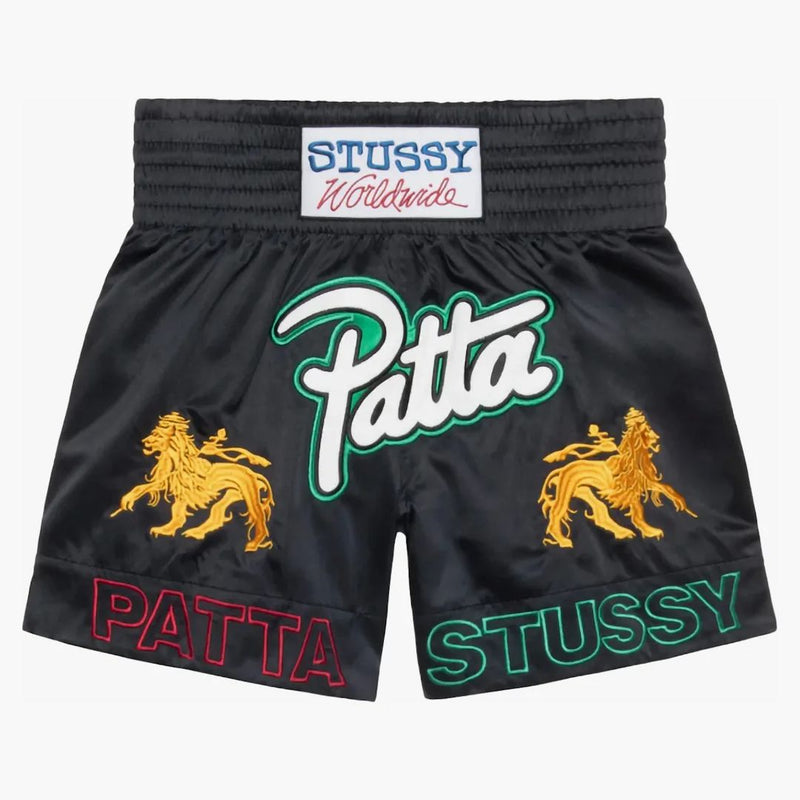 Stussy X Patta Boxing Short Black