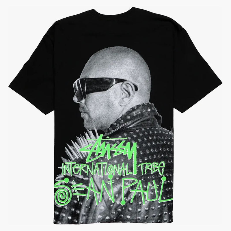 Stussy X Sean Paul Tee Black