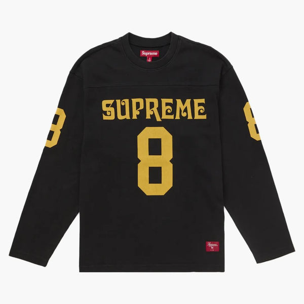 Supreme Affiliated L/s Football Top Black