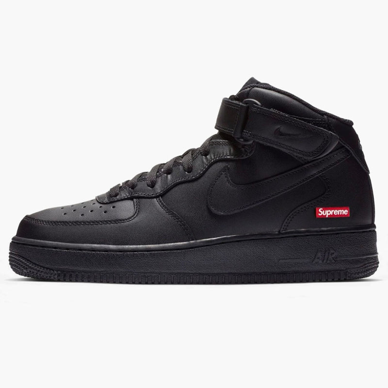 Nike Air Force 1 Mid Supreme Black