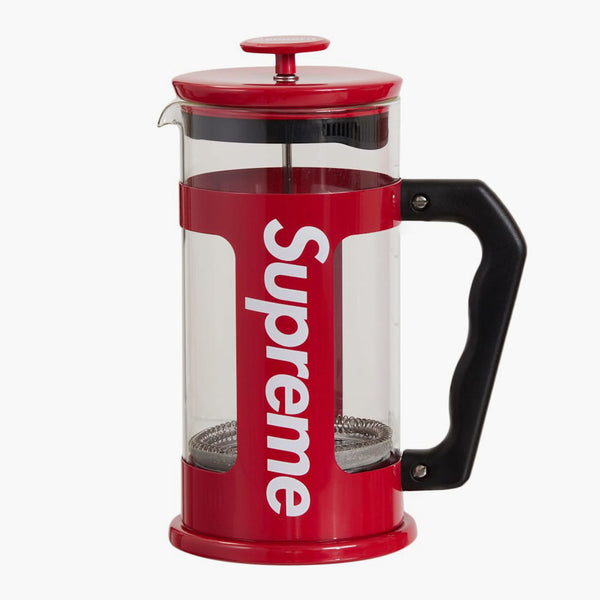 Supreme Bialetti 8-Cup French Press Red