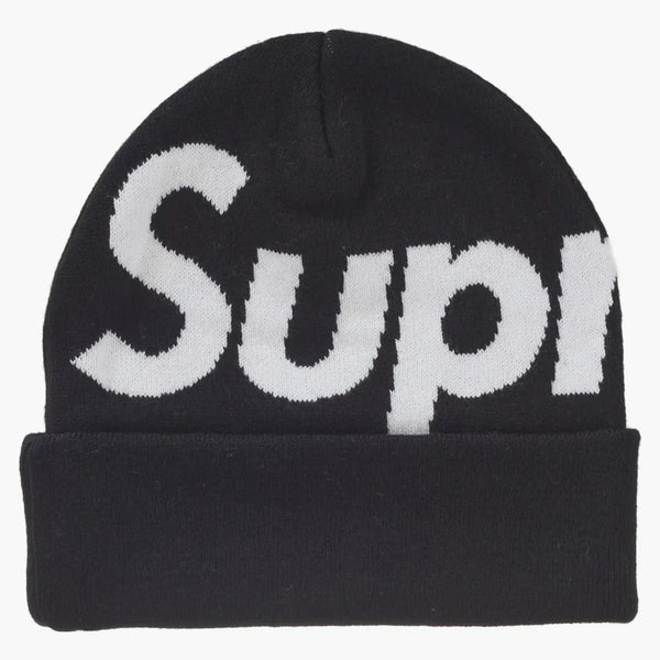 Supreme Big Logo Beanie (fw24) Black