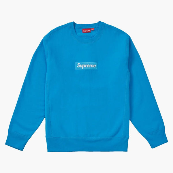 Supreme Box Logo Crewneck (fw18) Bright Royal