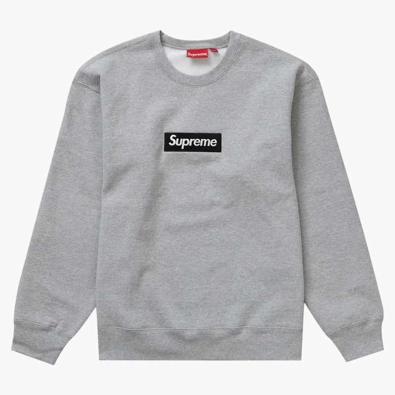 Supreme Box Logo Crewneck (fw22) Heather Grey