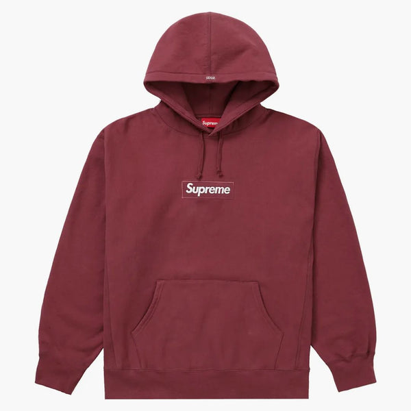 Supreme Box Logo Hooded Sweatshirt (fw21) Plum