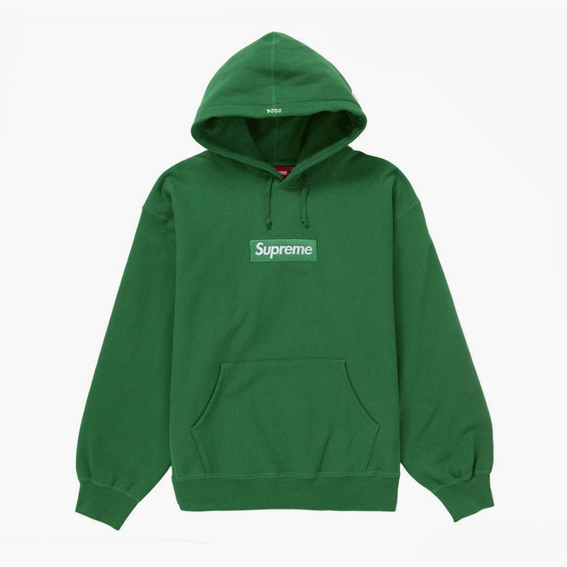 Supreme Box Logo Hooded Sweatshirt Sweatshirt (FW24) Green