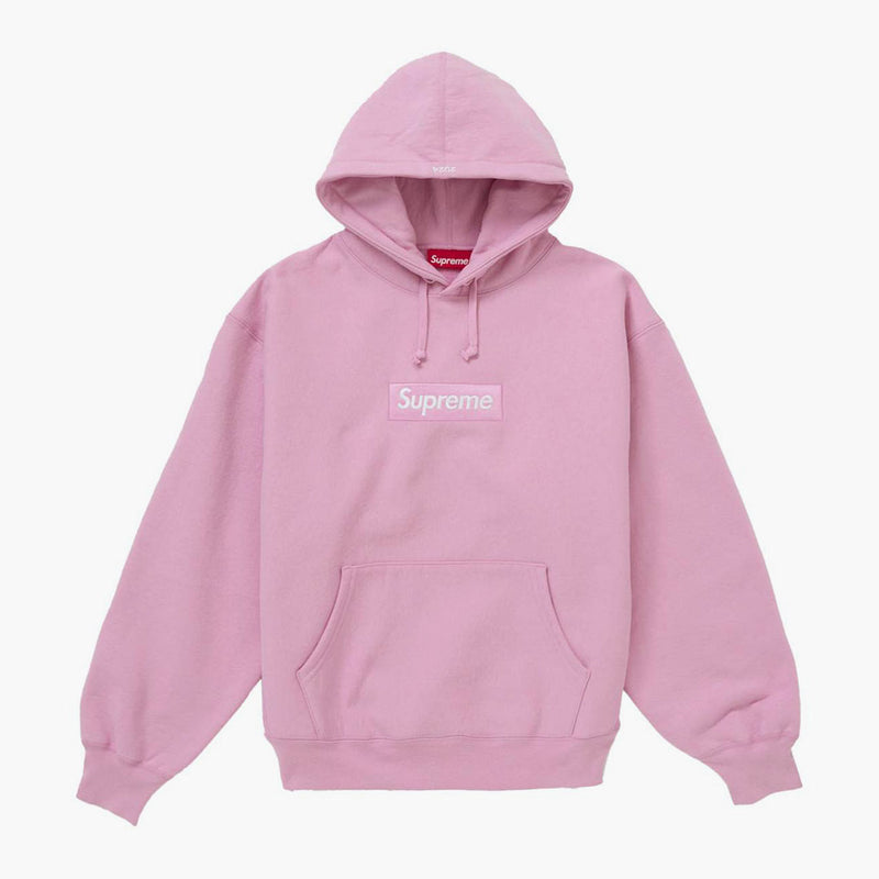 Supreme Box Logo Hooded Sweatshirt Sweatshirt (FW24) Pink