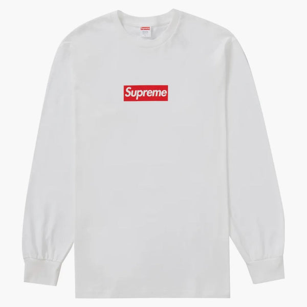 Supreme Box Logo L/s Tee White