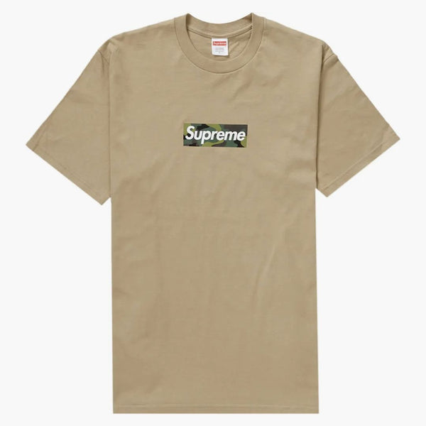 Supreme Box Logo Tee (fw23) Khaki