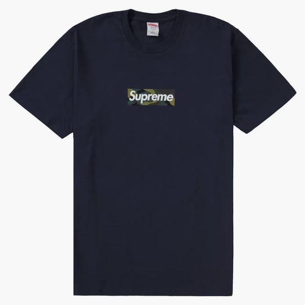 Supreme Box Logo Tee (fw23) Navy