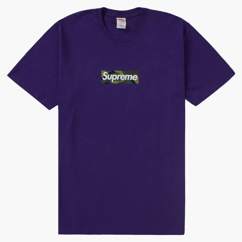 Supreme Box Logo Tee (fw23) Purple