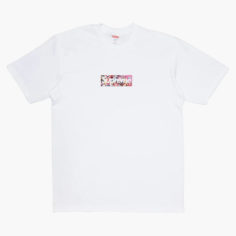 Supreme Takashi Murakami Covid-19 Relief Box Logo Tee White