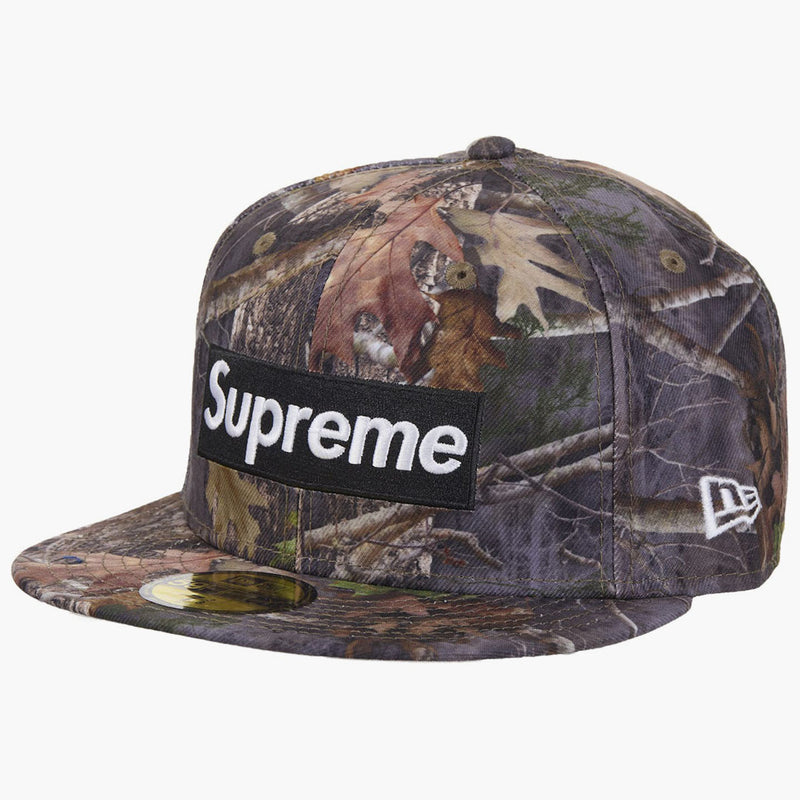 Supreme Championship Box Logo New Era 59Fifty Hat TrueTimber Kanati Camo