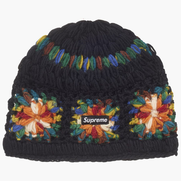 Supreme Crochet Beanie (SS25) Black