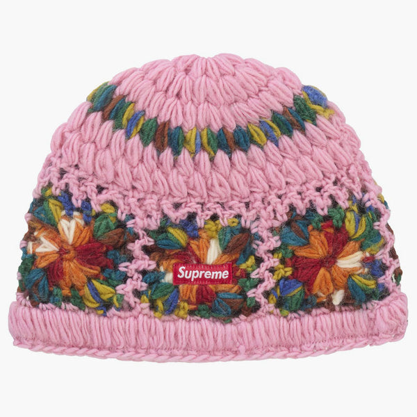 Supreme Crochet Beanie (SS25) Pink