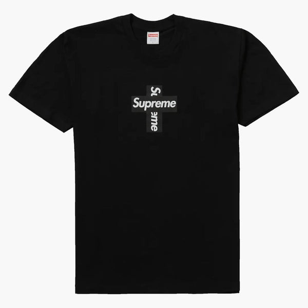 Supreme Cross Box Logo Tee Black