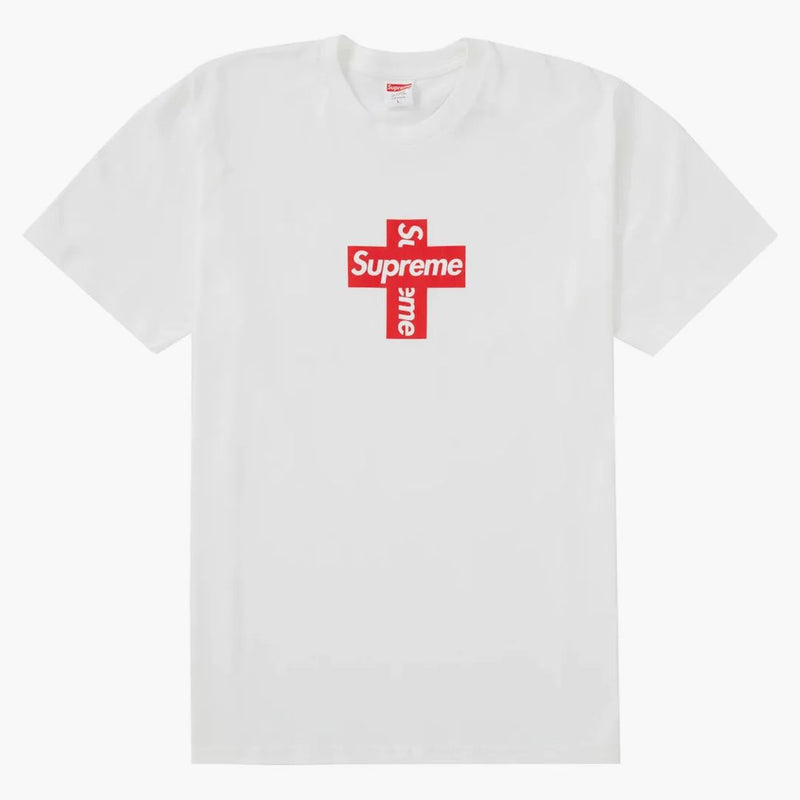 Supreme Cross Box Logo Tee White