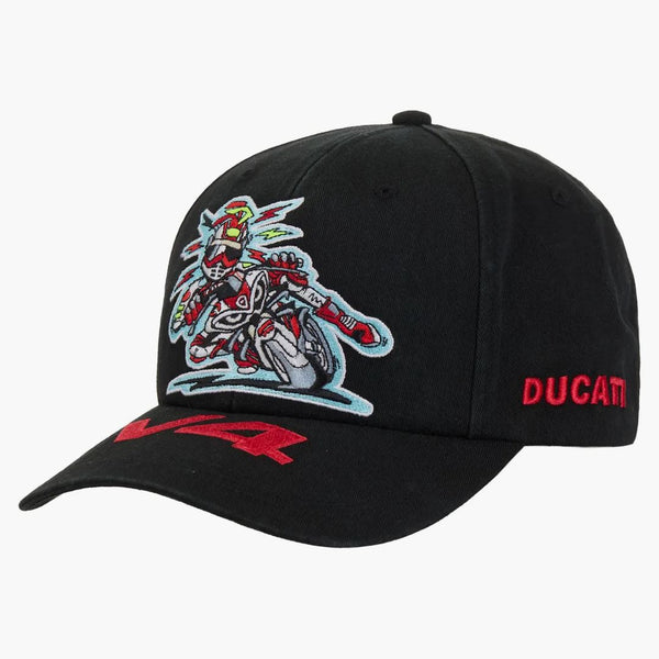 Supreme Ducati 6 Panel Hat Black