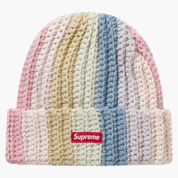 Supreme Gradient Crochet Beanie Pink