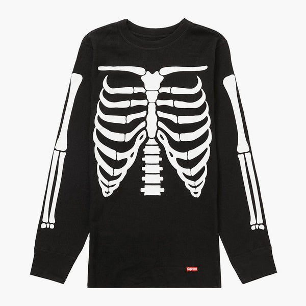 Supreme Hanes Bones Thermal Crew (1 Pack) Black