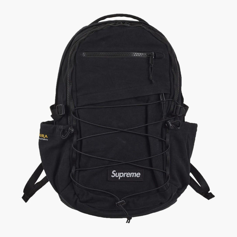 Supreme Logo Backpack (SS25) Black