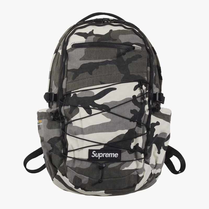 Supreme Logo Backpack (SS25) Snow Camo