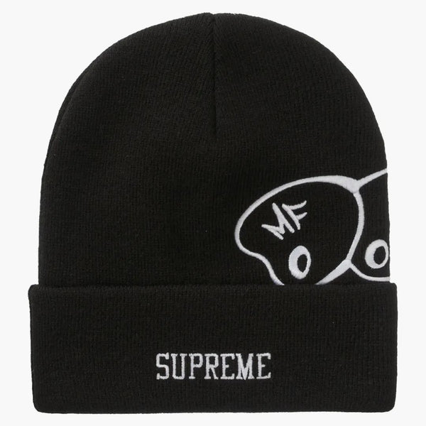 Supreme Mf Doom Beanie Black