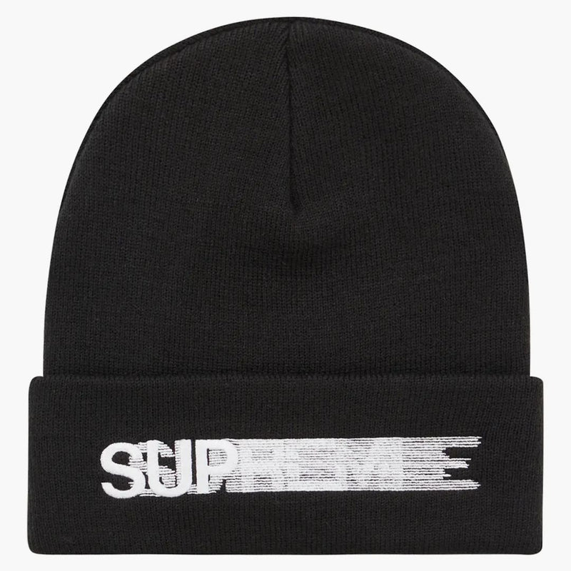 Supreme Motion Logo Beanie (ss23) Black