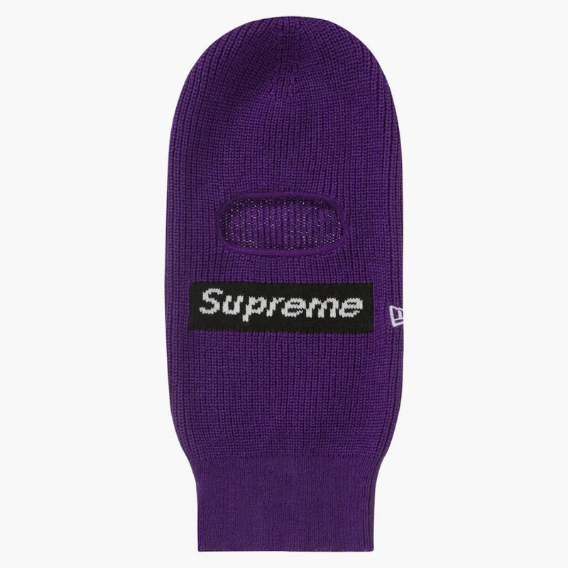 Supreme New Era Box Logo Balaclava (fw22) Dark Purple