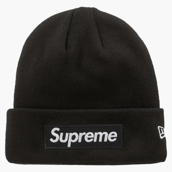 Supreme New Era Box Logo Beanie (fw23) Black