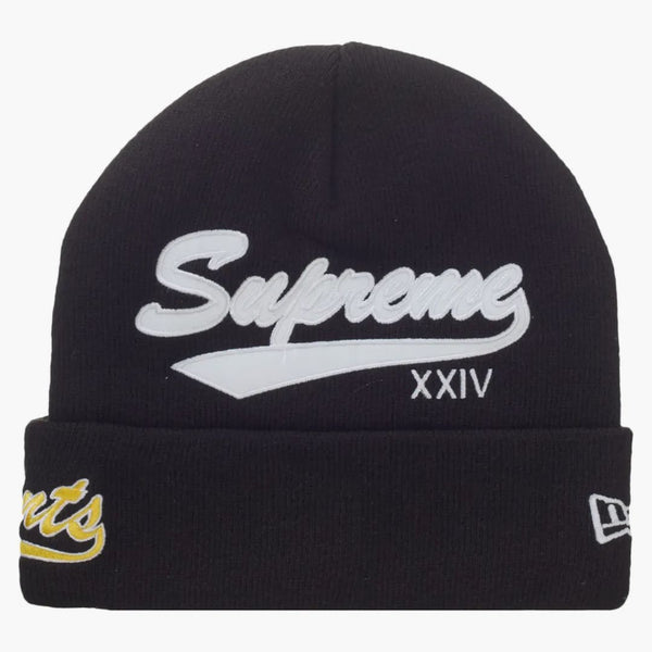 Supreme New Era Salvation Beanie Black