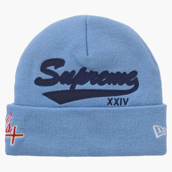 Supreme New Era Salvation Beanie Light Blue