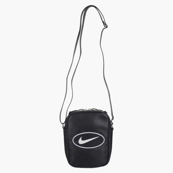 Supreme Nike Leather Shoulder Bag Black